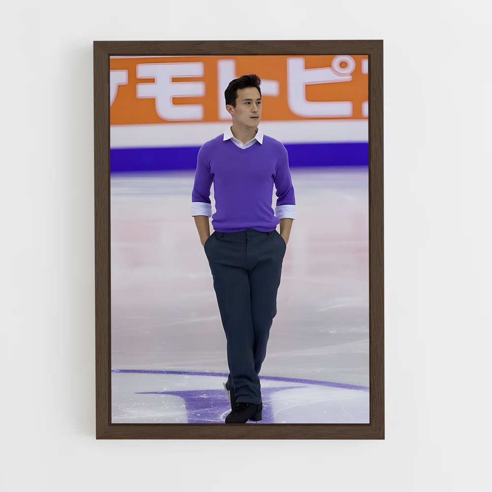 Poster Patrick de chan – affiche Patinage artistique (vue 5)